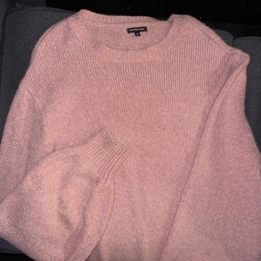 Sweater dress, long sleeves